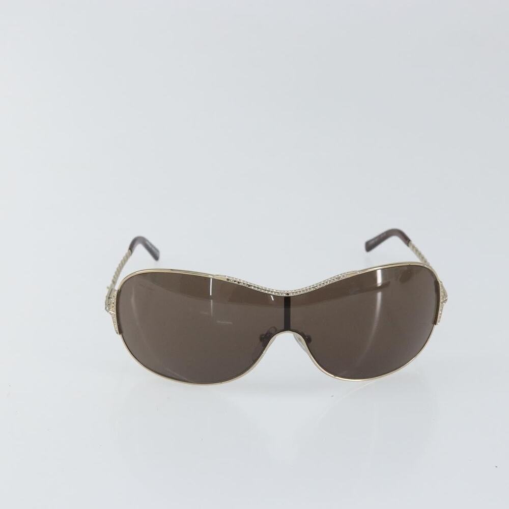 Salvatore Ferragamo Metal Sunglasses Brown